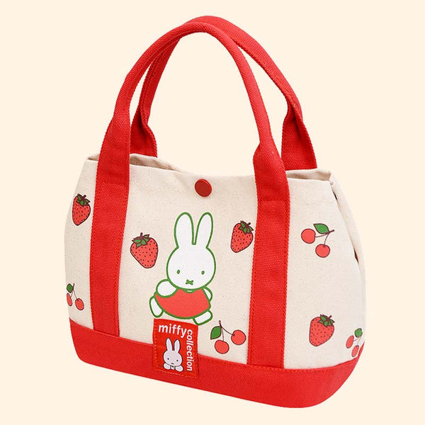 Miffy Berry Bliss Canvas Tote