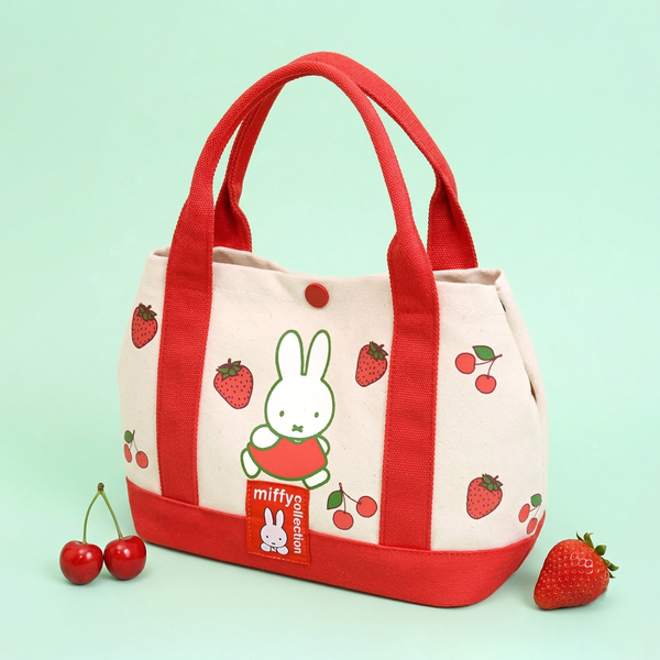 Miffy Berry Bliss Canvas Tote