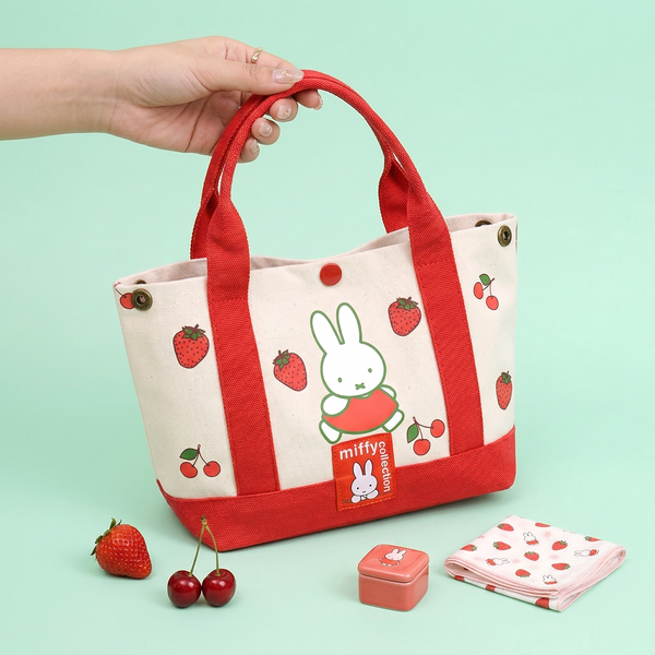 Miffy Berry Bliss Canvas Tote