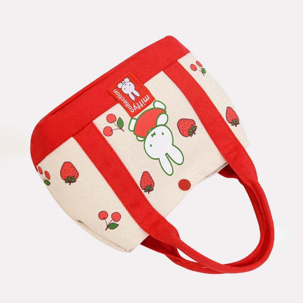 Miffy Berry Bliss Canvas Tote