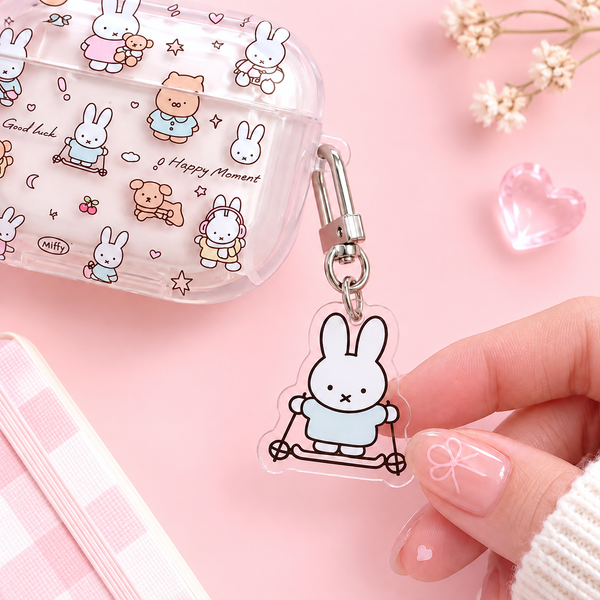 Miffy Ski Day AirPods Case with Charm - Limited Winter Drop