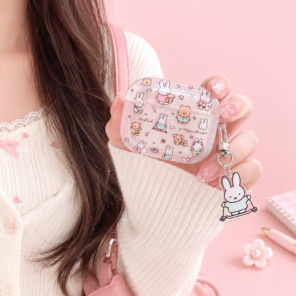 Miffy Ski Day AirPods Case with Charm - Limited Winter Drop