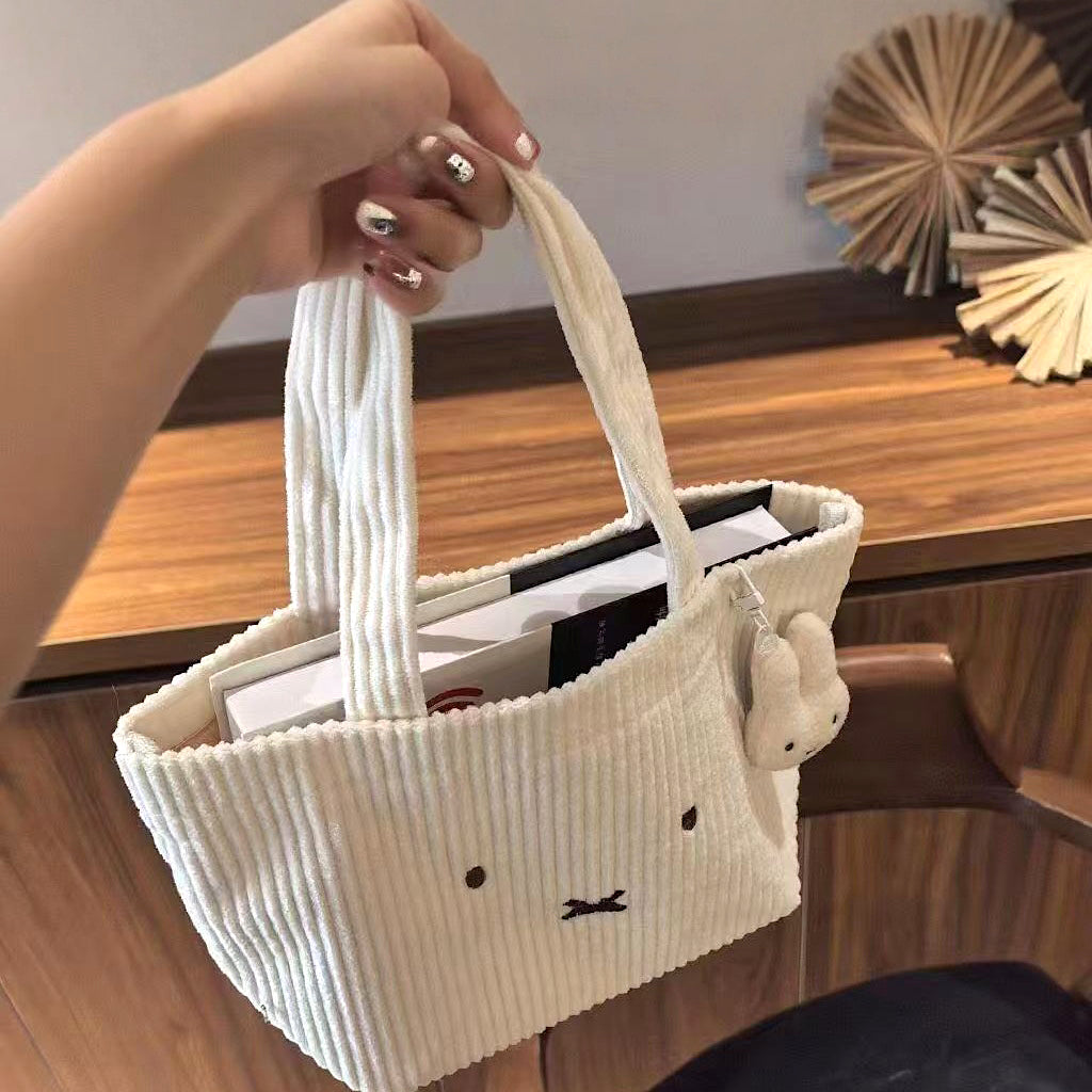 Miffy Corduroy Tote Bag | Kawaii Pen Shop