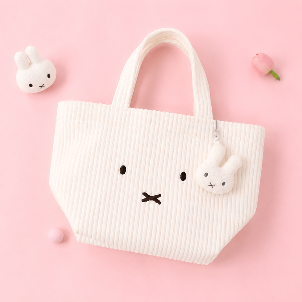 Miffy Corduroy Tote Bag