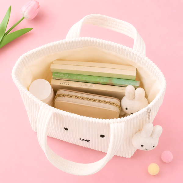 Miffy Corduroy Tote Bag