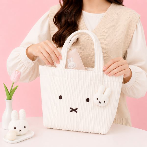 Miffy Corduroy Tote Bag