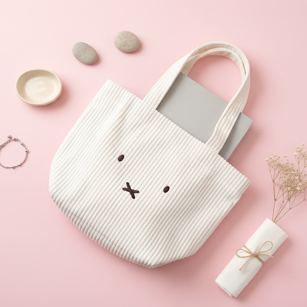 Miffy Corduroy Tote Bag | Kawaii Pen Shop