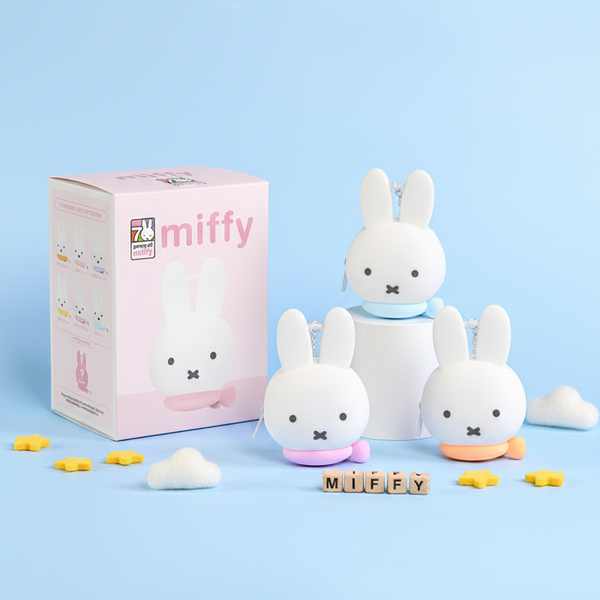Miffy Earbuds & Little Treasures Silicone Pouch - Surprise Box