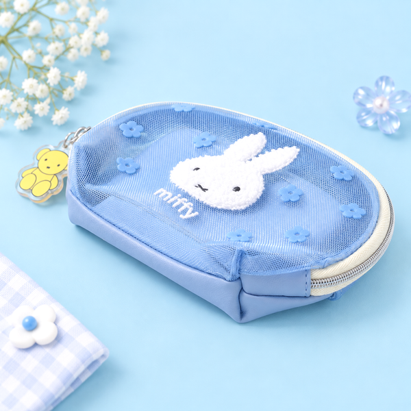 Miffy Blossom Mesh Mini Pouch