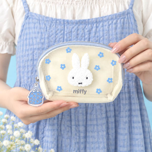 Miffy Blossom Mesh Mini Pouch