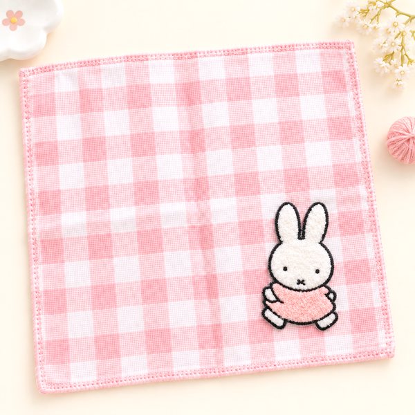 Miffy Fluffy Embroidered Sticker Patch