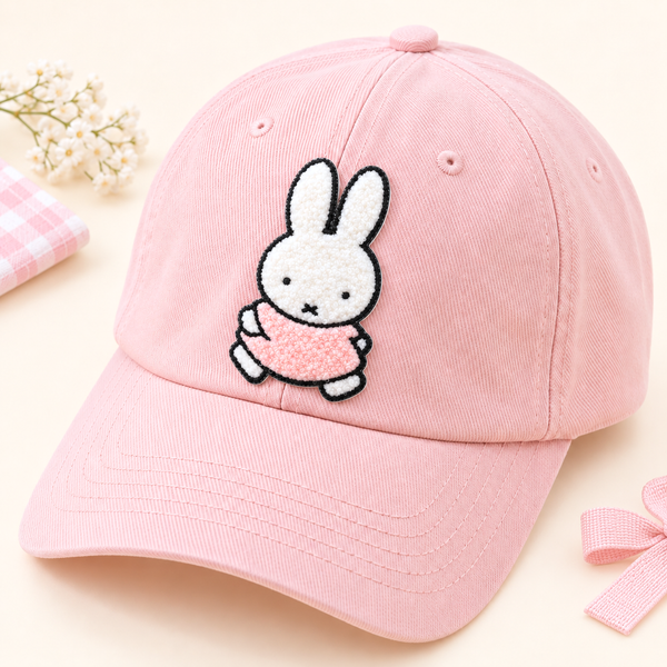 Miffy Fluffy Embroidered Sticker Patch