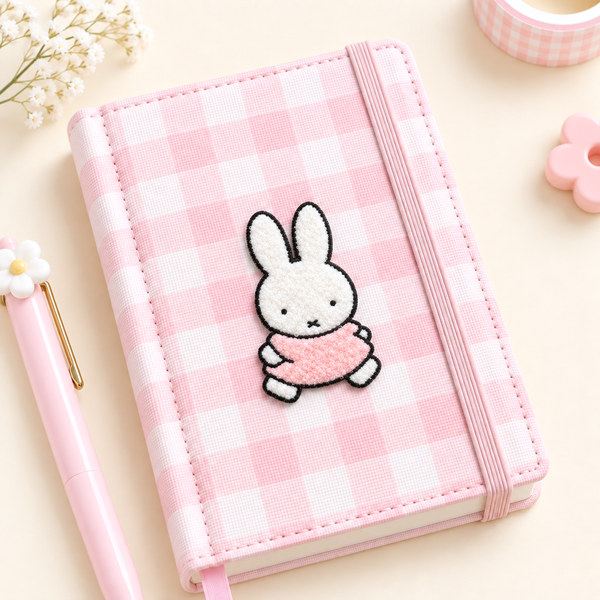 Miffy Fluffy Embroidered Sticker Patch