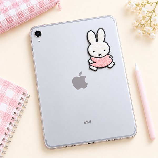 Miffy Fluffy Embroidered Sticker Patch