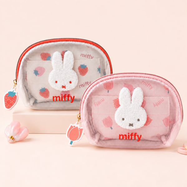 Miffy Garden Mesh Mini Pouch