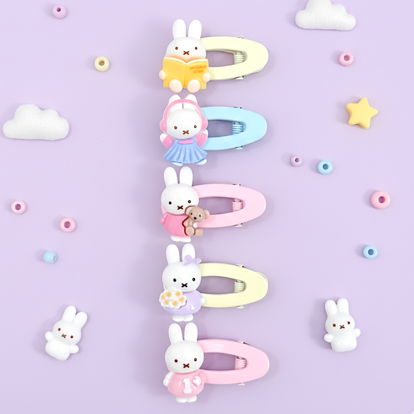 Miffy Happy Days Hair Clips