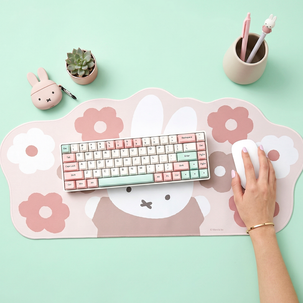 Miffy Large Keyboard Mat – Cute Desk Pad & Mouse Pad