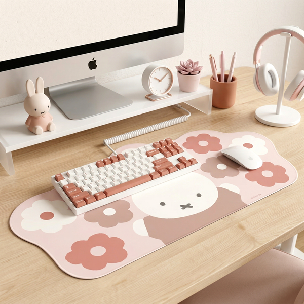 Miffy Large Keyboard Mat – Cute Desk Pad & Mouse Pad