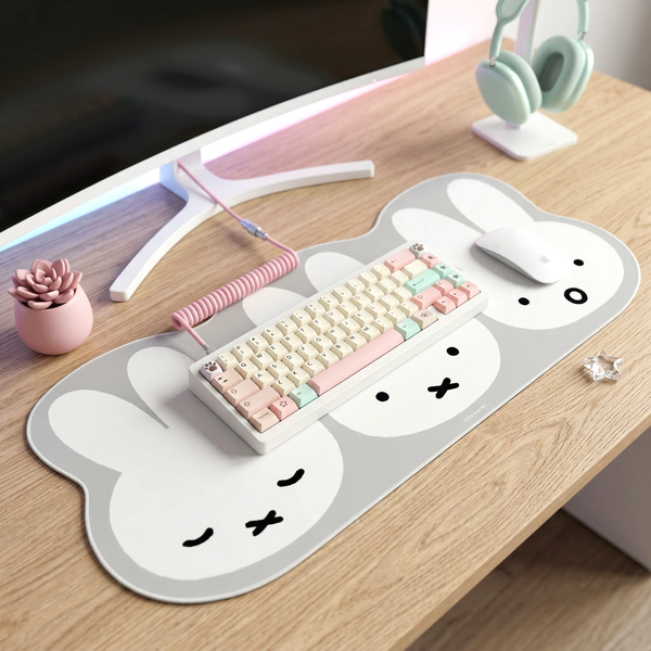 Miffy Large Keyboard Mat – Cute Desk Pad & Mouse Pad