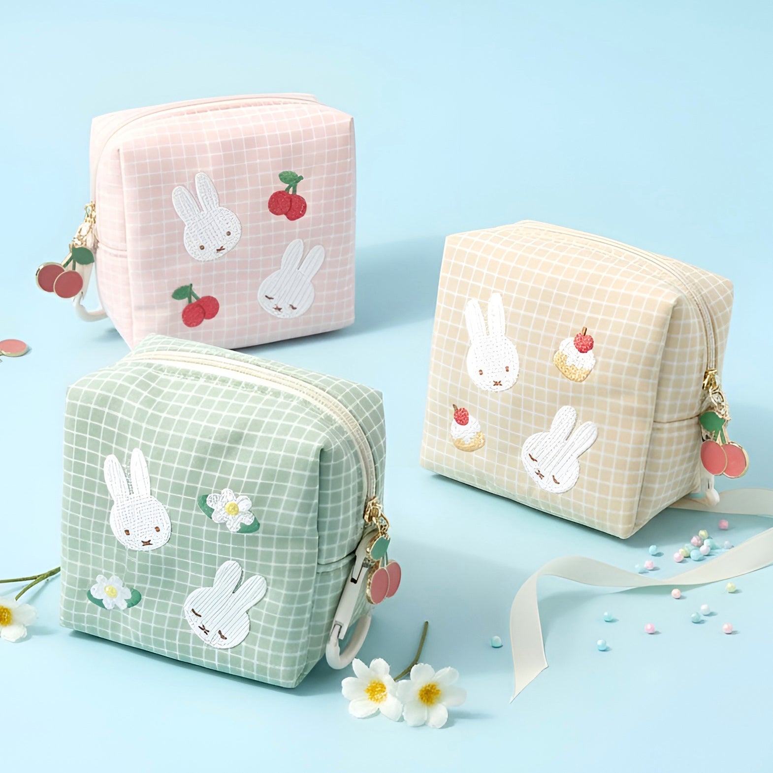 小物入れ @petit.mei Miffy-Mini-Pouch-Embroidery-
