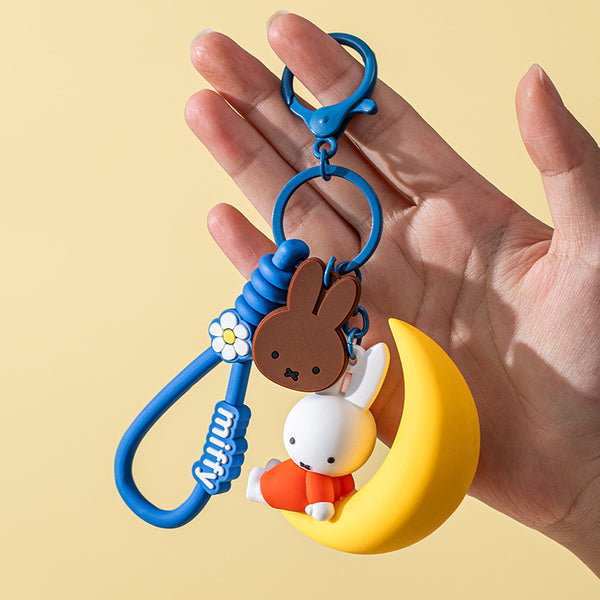 Miffy Moon & Star Friends Keychain