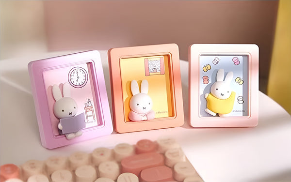 Miffy Photo Frame Fridge Magnet & Phone Stand - Surprise Box