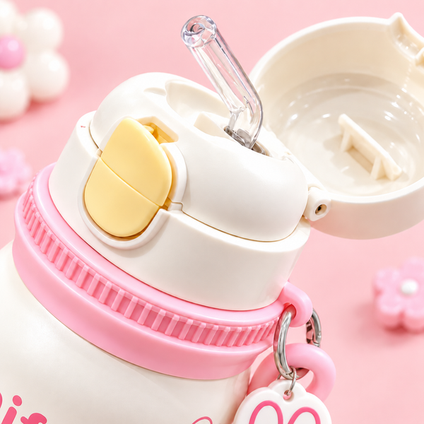 Miffy Pink Picnic Insulated Bottle