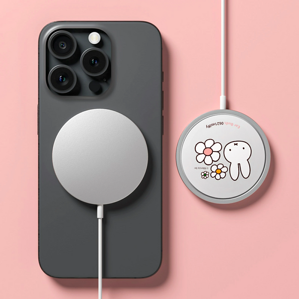 Miffy's Wireless Ear Buds With Wireless Charger