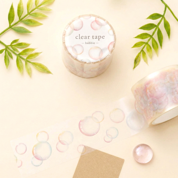 Mind Wave Clear Masking Tape - Bubble