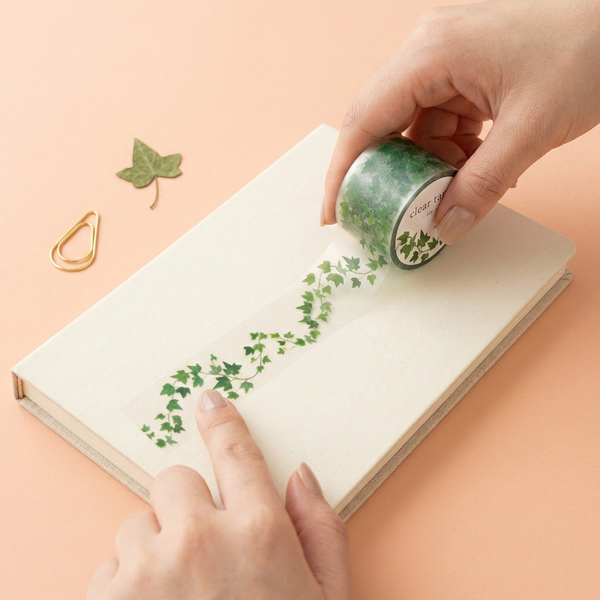 Mind Wave Clear Masking Tape - Ivy