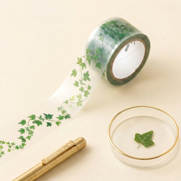 Mind Wave Clear Masking Tape - Ivy