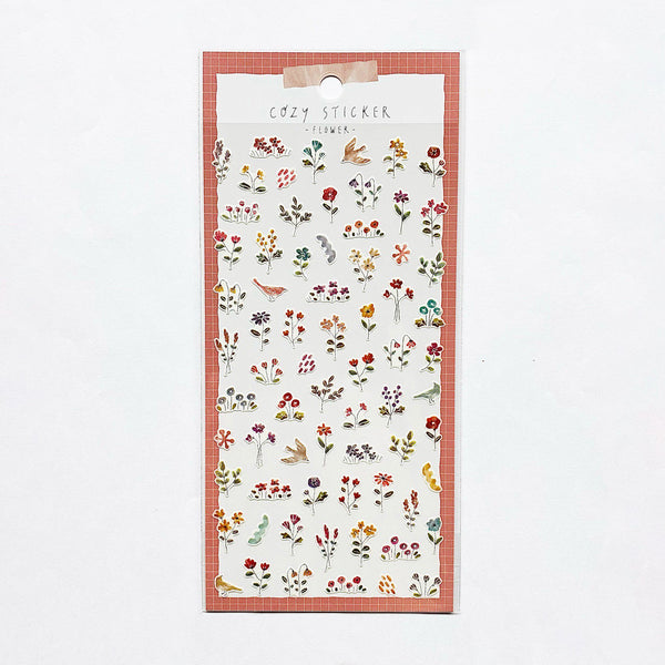 Mind Wave Cozy Stickers - Flower