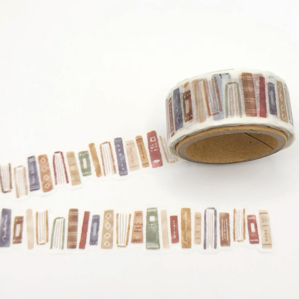 Mind Wave Die-Cut Masking Tape - Books