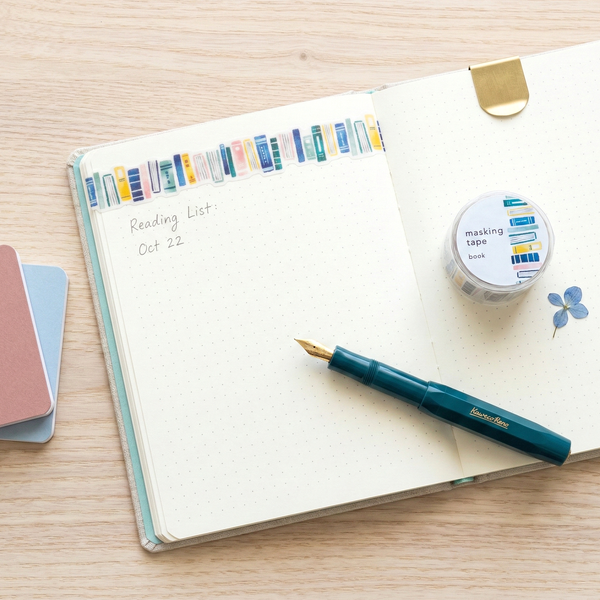 Mind Wave Die-Cut Masking Tape - Books