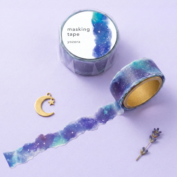 Mind Wave Die-Cut Masking Tape - Limited Edition - Yozora