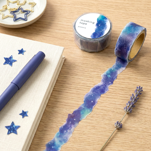 Mind Wave Die-Cut Masking Tape - Limited Edition - Yozora