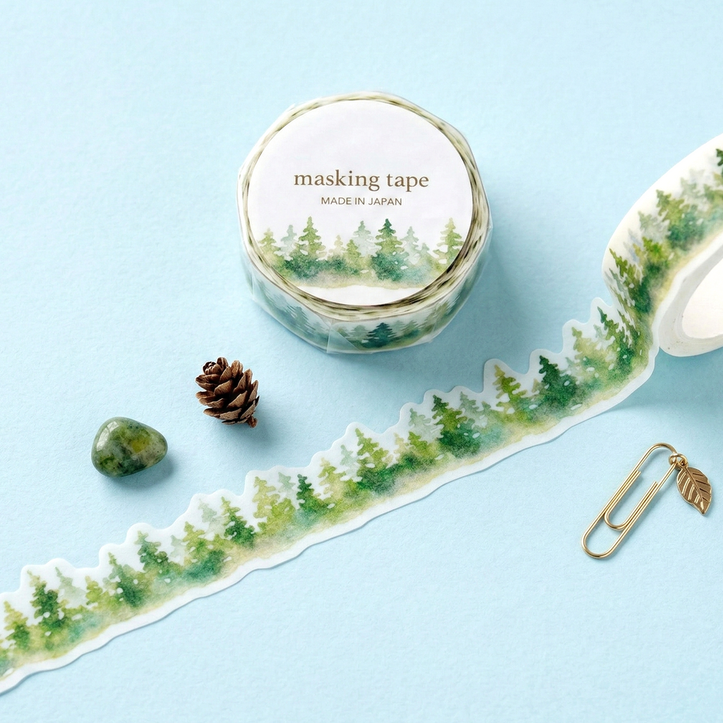 Mind Wave Palette Series Masking Tape - Forest