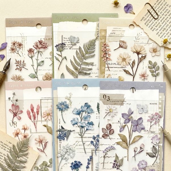 Mind Wave Paper & Plant Stickers