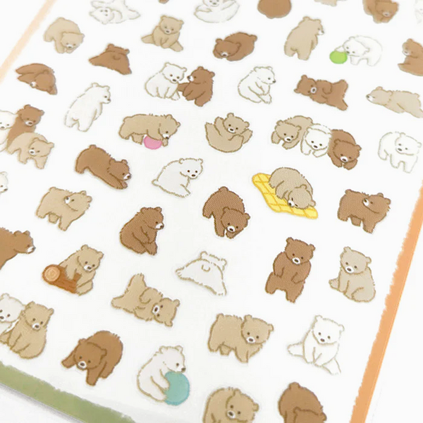 Mind Wave Puchi Fuwa Animal Stickers