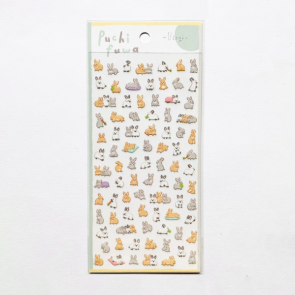 Mind Wave Puchi Fuwa Animal Stickers