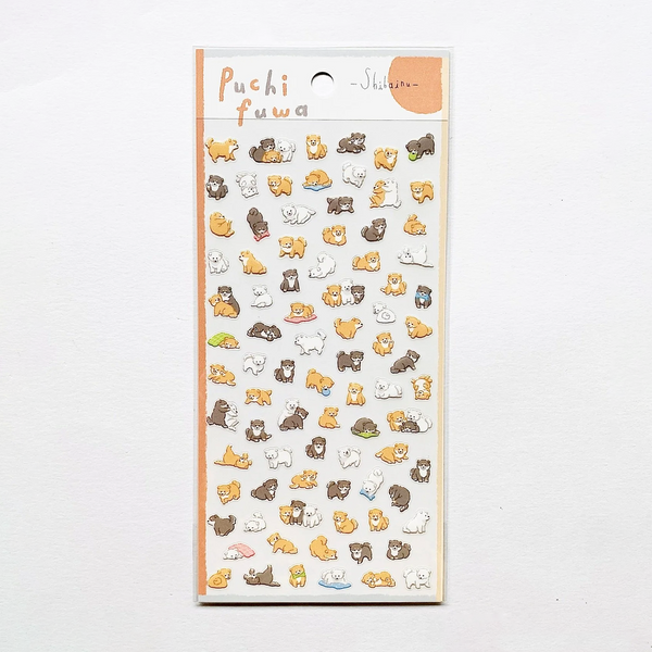 Mind Wave Puchi Fuwa Animal Stickers