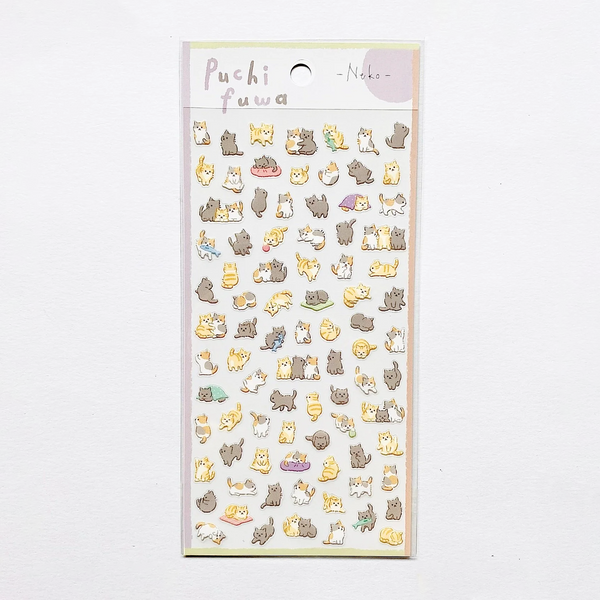 Mind Wave Puchi Fuwa Animal Stickers