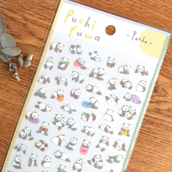 Mind Wave Puchi Fuwa Animal Stickers