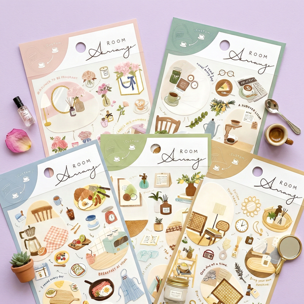 Mind Wave Room Arrange Stickers