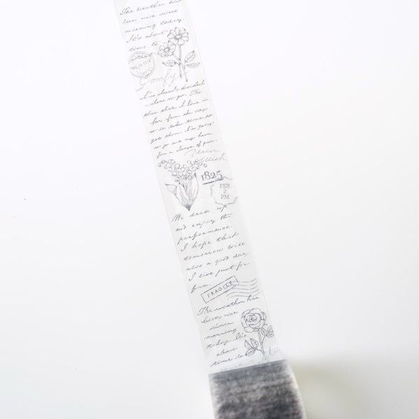 Mind Wave Vintage Clear Masking Tape - Letter