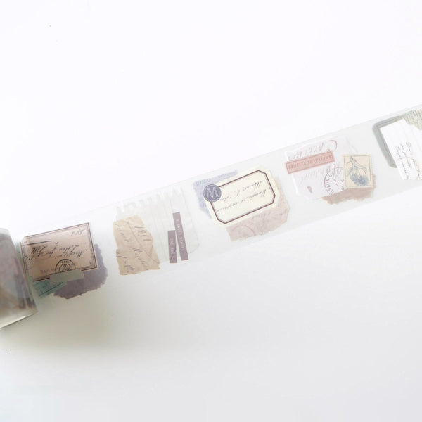 Mind Wave Vintage Clear Masking Tape - Papers