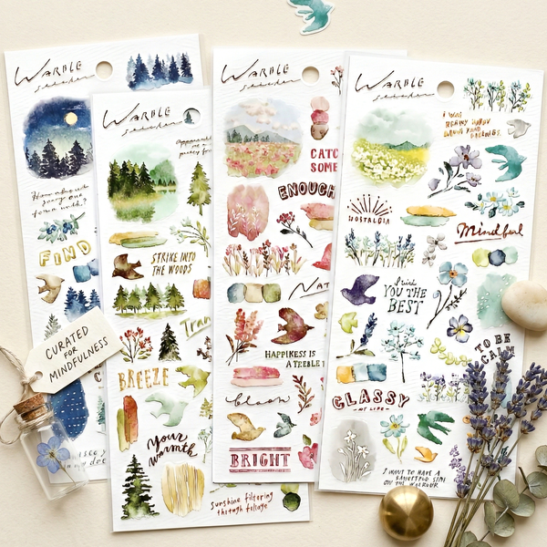 Mind Wave Warble Stickers