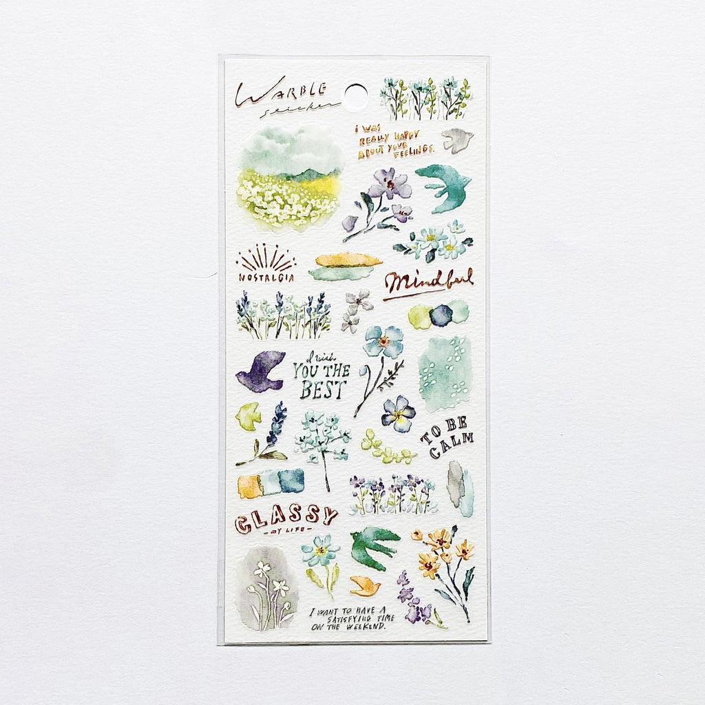 Mind Wave Warble Stickers | Kawaii Pen Shop Mind Wave Warble Stickers | Kawaii Pen Shop