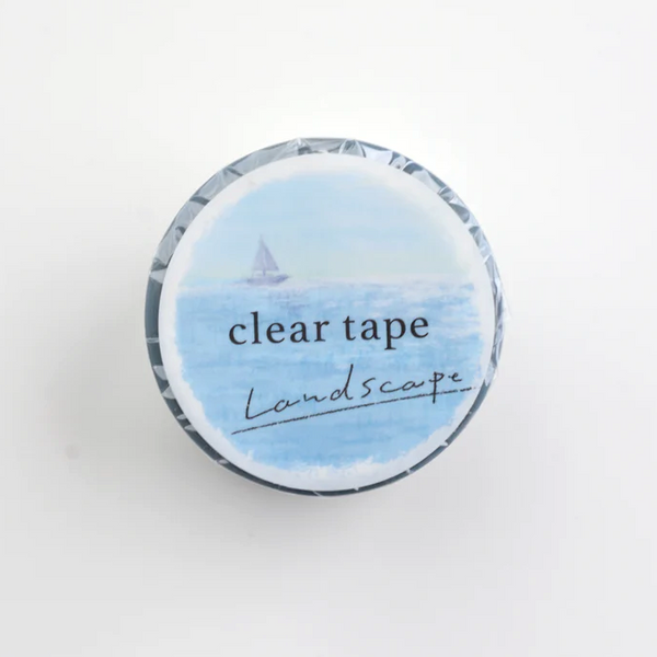 Mind Wave Wide Clear Tape - Landscape - Seaside