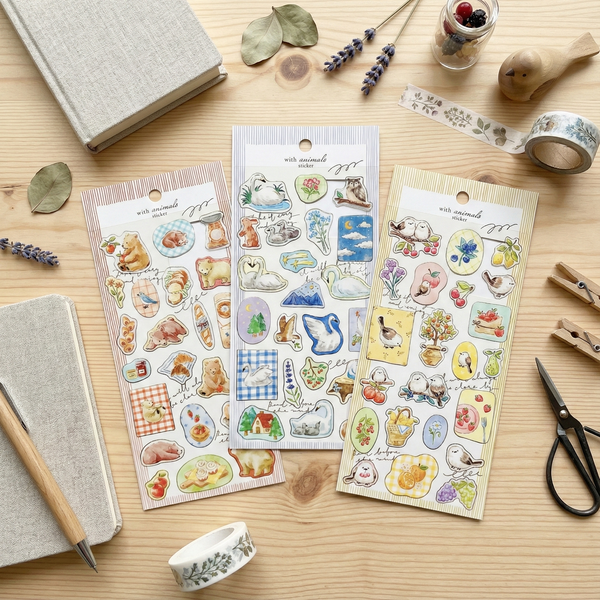 Mind Wave Wild Animal Stickers